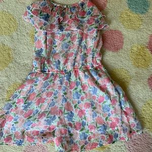 Abrocombie Kids Floral Romper Size- 11 Girls